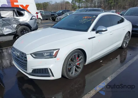 2018 Audi S5 3.0T Premium Plus from USA, damaged, VIN WAUC4CF56JA065577